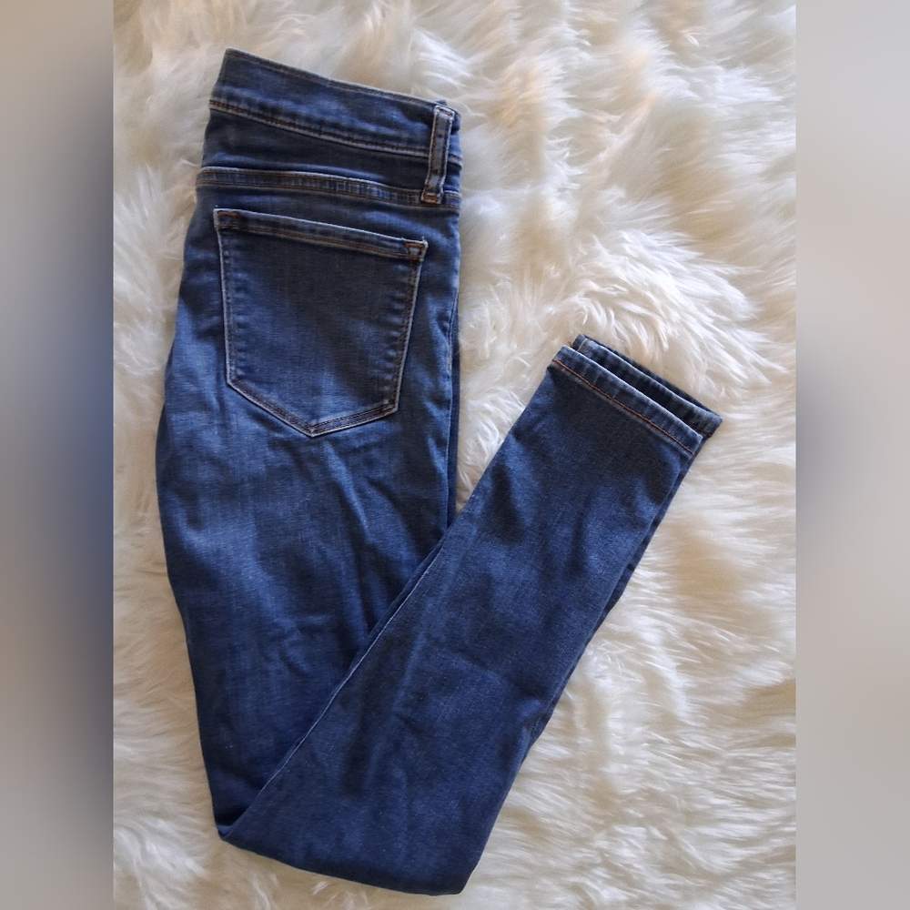 Banana Republic Sculpt Skinny Jeans Dark Wash | Size 25/0 Women’s Stretch Denim